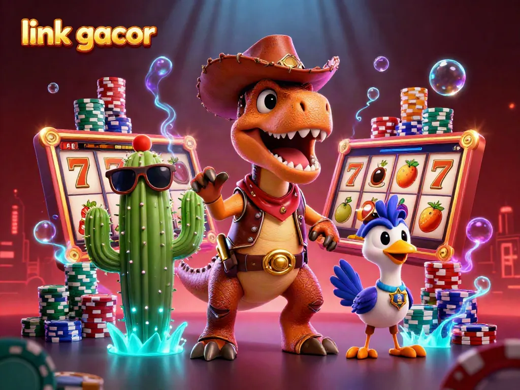 Play slots and win big with the link gacor at RupiahSlot88, featuring exciting jackpot games and vibrant characters.