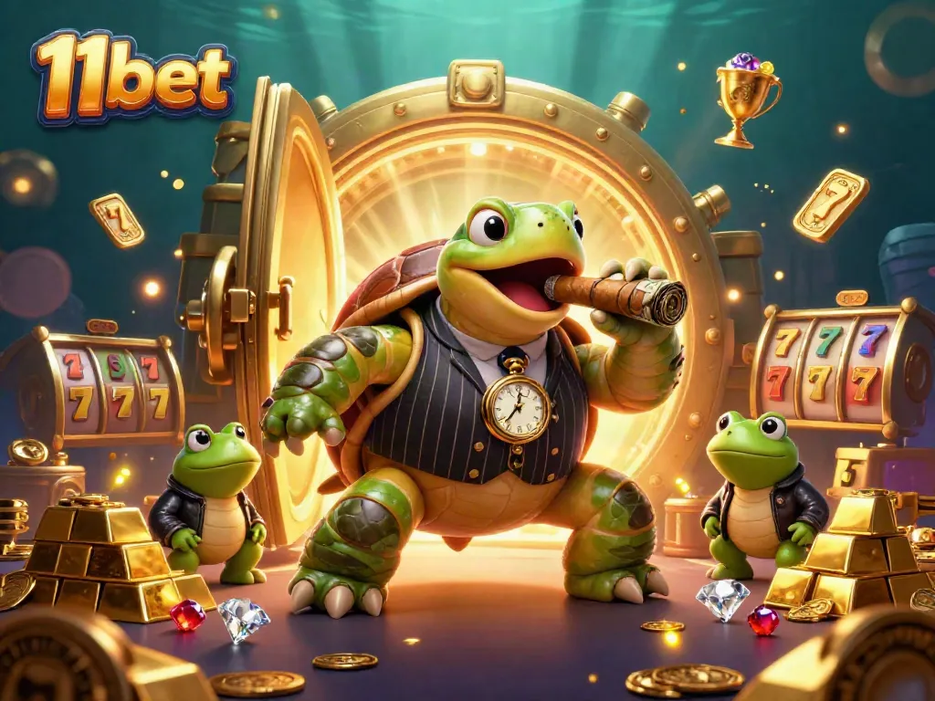 Experience thrilling gameplay at 11bet with a captivating casino atmosphere and vibrant characters.