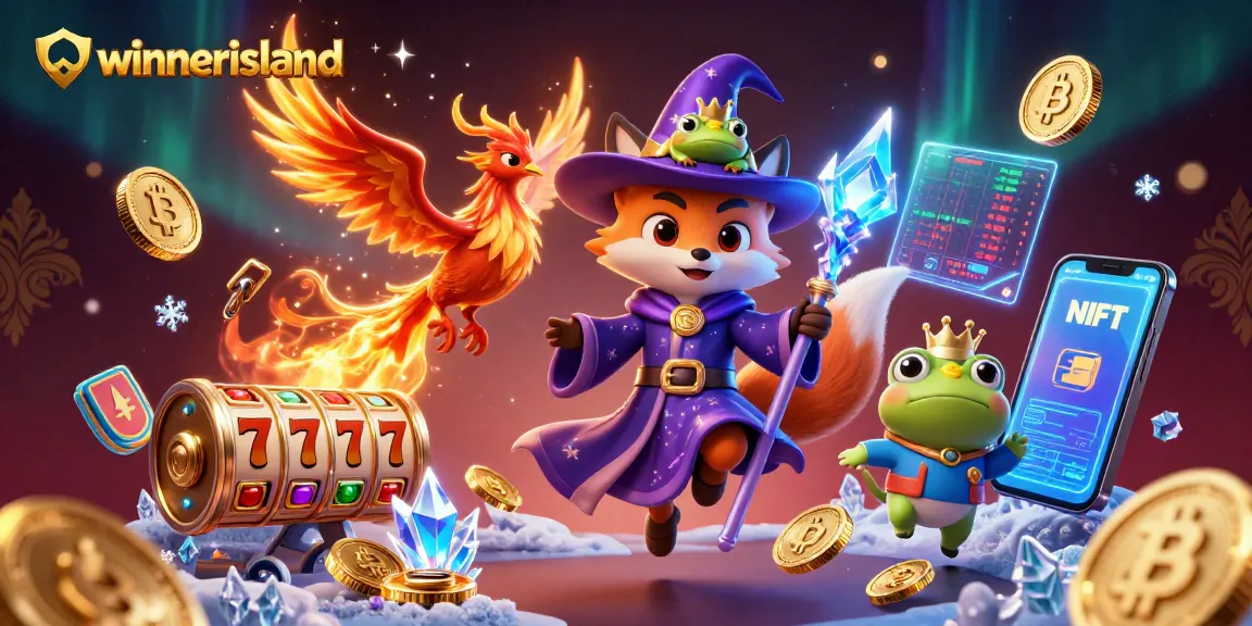 Experience winning moments at Winnerisland Casino with vibrant slot games and unique characters.